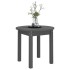 Mesa de centro de madera maciza de pino gris Ø 45x40