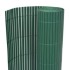 Valla de jardín de doble cara verde 110x300