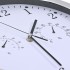 Reloj de pared de cuarzo higrómetro y termómetro 30 cm