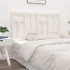 Cabecero de cama madera maciza de pino blanco 125,5x4x100