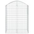 Cesta gaviones forma arco hierro galvanizado 100x50x120/140