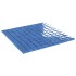 Azulejos de mosaico 11 unidades vidrio azul 30x30