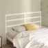 Cabecero de cama madera maciza de pino blanco 166x4x100
