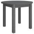 Mesa de centro de madera maciza de pino gris Ø 55x45