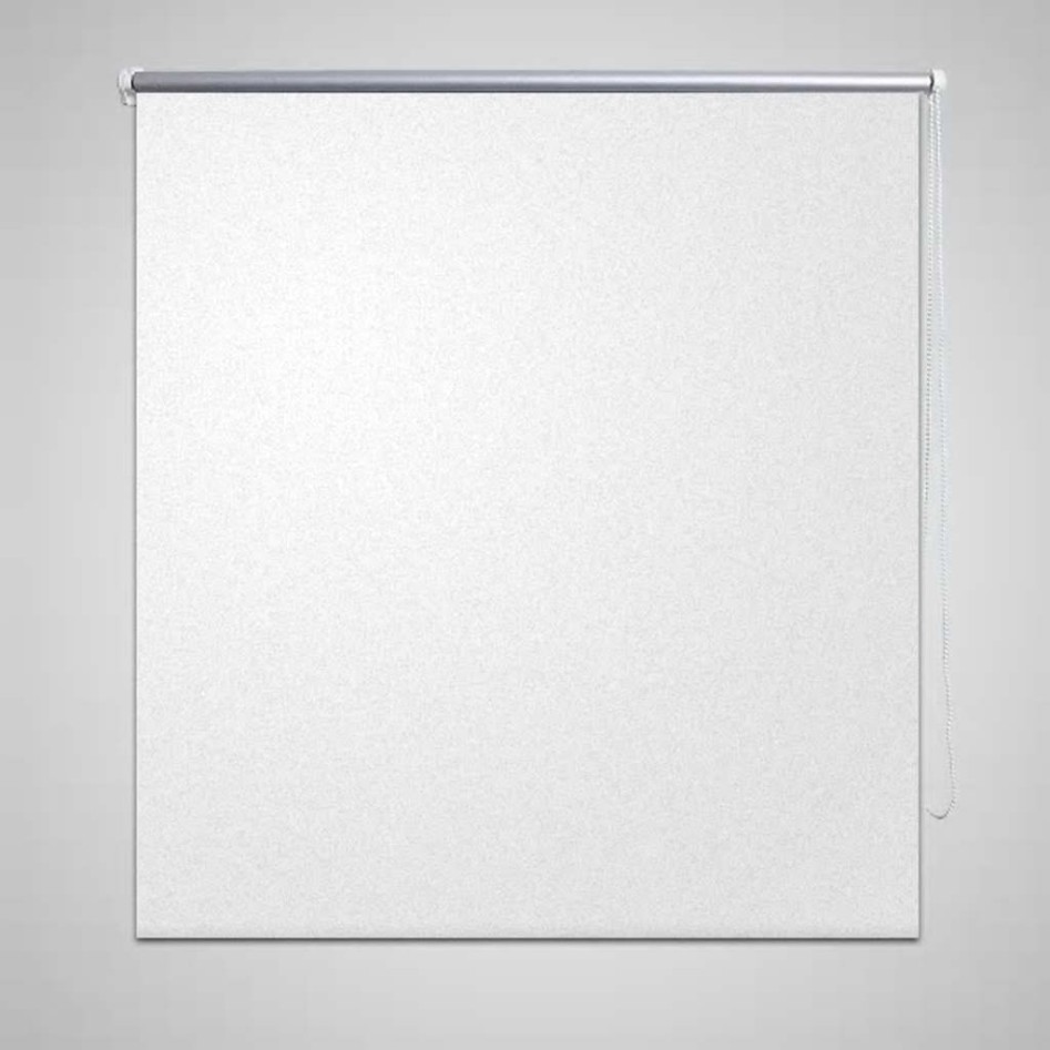 Persiana estor opaco enrollable blanco 140x175