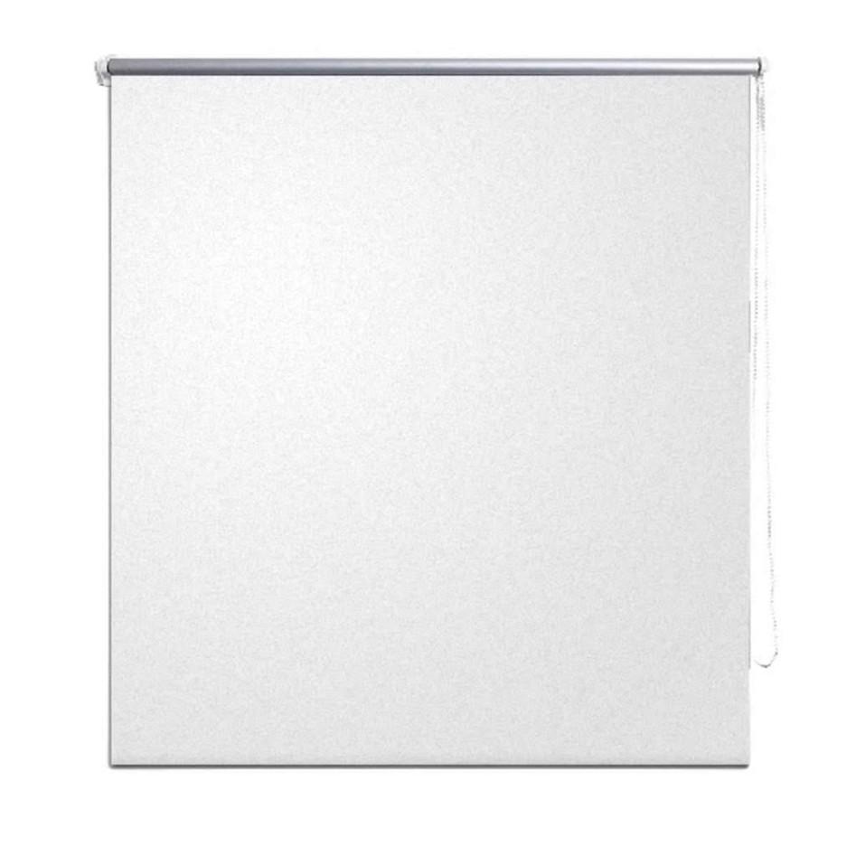 Persiana estor opaco enrollable blanco 140x175