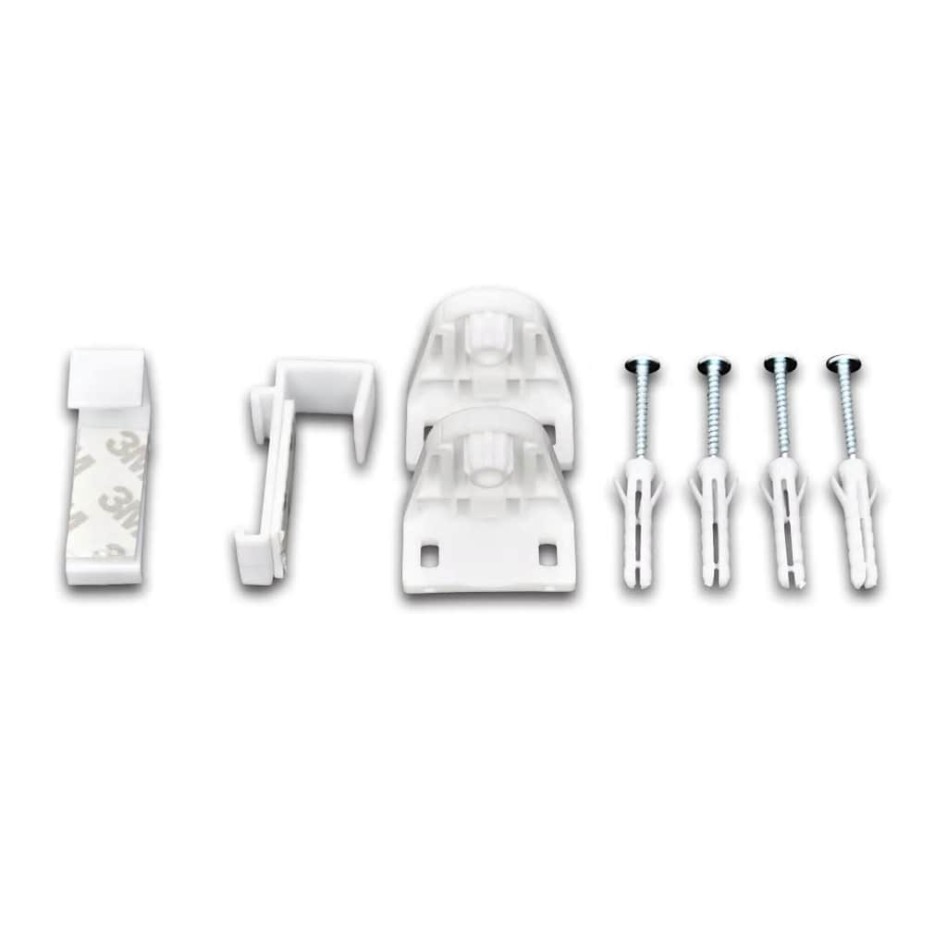 Persiana estor opaco enrollable blanco 140x175