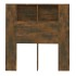 Mueble cabecero roble ahumado 100x18,5x104,5