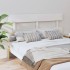 Cabecero de cama madera maciza de pino blanco 164x3x81