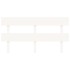 Cabecero de cama madera maciza de pino blanco 164x3x81