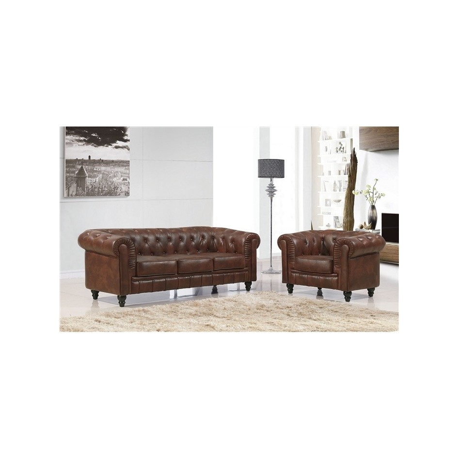 Similpiel tapizado en cuero viejo