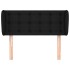 Cabecero de tela negro 83x23x78/88