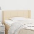 Cabecero de tela color crema 103x16x78/88
