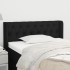 Cabecero de tela negro 103x16x78/88