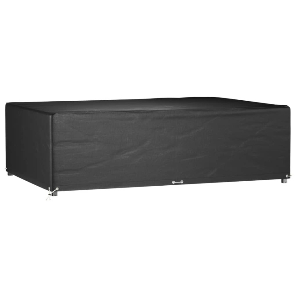 Fundas muebles jardín 2 uds 12 ojales rectangular 227x152x65