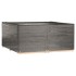 Fundas muebles de jardín 2 uds 16 ojales cuadrado 205x205x90