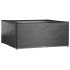Fundas muebles de jardín 2 uds 16 ojales cuadrado 205x205x90