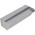 Fuente cascada rectangular piscina acero inoxidable 30