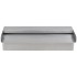 Fuente cascada rectangular piscina acero inoxidable 30