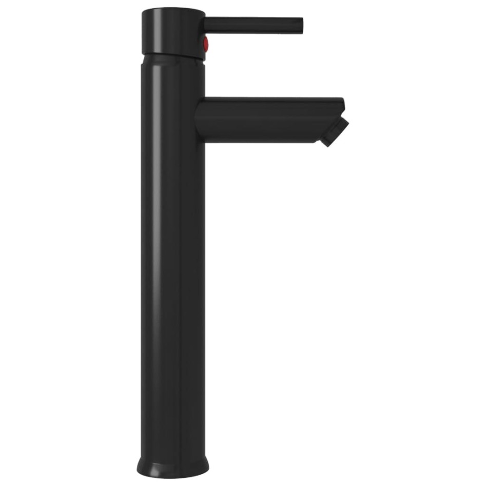 Grifo mezclador de cuarto de baño negro 12x30