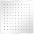 Cabezal de ducha efecto lluvia 2 pzs acero inoxidable 20x20