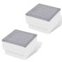 Foco LED empotrable para el exterior, 100 x 100 x 68