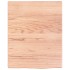 Encimera de baño madera maciza tratada marrón claro 40x50x2