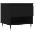 Mesa de centro madera de ingeniería negro 50x46x50
