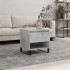 Mesa de centro madera de ingeniería gris hormigón 50x46x50