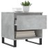 Mesa de centro madera de ingeniería gris hormigón 50x46x50
