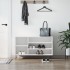 Mueble zapatero madera contrachapada blanco 102x36x60