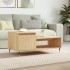 Mesa de centro madera contrachapada roble Sonoma 100x50x45