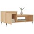 Mesa de centro madera contrachapada roble Sonoma 100x50x45