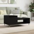 Mesa de centro madera contrachapada negro 100x50x45