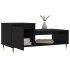Mesa de centro madera contrachapada negro 100x50x45