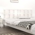 Cabecero de cama madera maciza de pino blanco 205,5x4x100