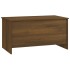 Mesa de centro madera ingeniería marrón roble 102x55,5x52,5