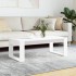 Mesa de centro madera de ingeniería blanco 102x50x35
