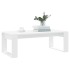 Mesa de centro madera de ingeniería blanco 102x50x35