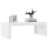 Mesa de centro madera de ingeniería blanco 102x50x36