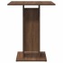Mesa de bistró madera contrachapada roble marrón 60x60x75