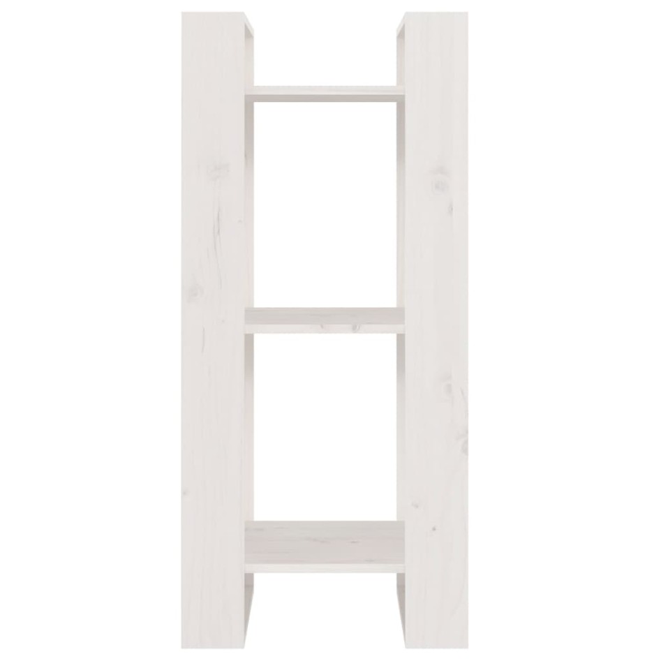 Estantería/divisor de espacios madera pino blanco 41x35x91