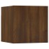 Muebles para TV de pared 8 uds roble marrón 30,5x30x30