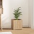 Jardinera madera contrachapada color roble Sonoma 40x40x40