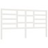Cabecero de cama madera maciza de pino blanco 206x4x104