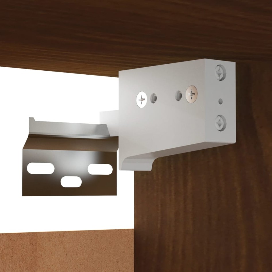 Muebles para TV de pared 8 uds roble marrón 30,5x30x30