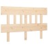 Cabecero de cama madera maciza de pino 123,5x3x81