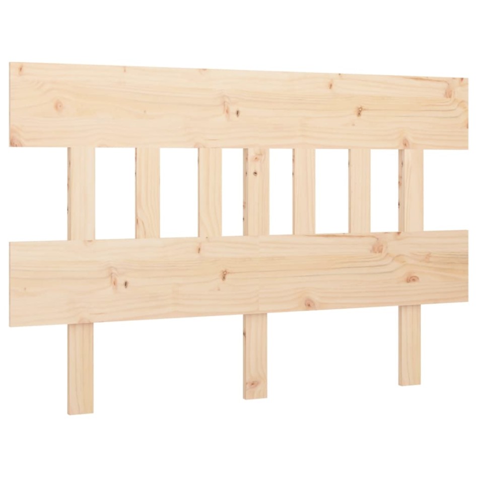 Cabecero de cama madera maciza de pino 123,5x3x81