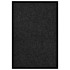 Felpudo de rayas gris antracita 80x120