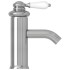 Grifo para lavabo de baño plateado 130x180